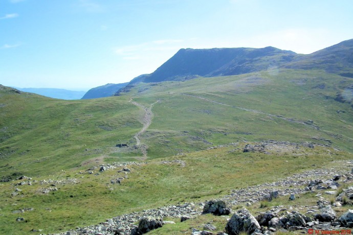 Esk Hause from Allen Crags.