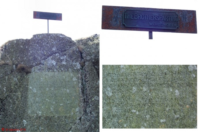The Brothers Parting stone.