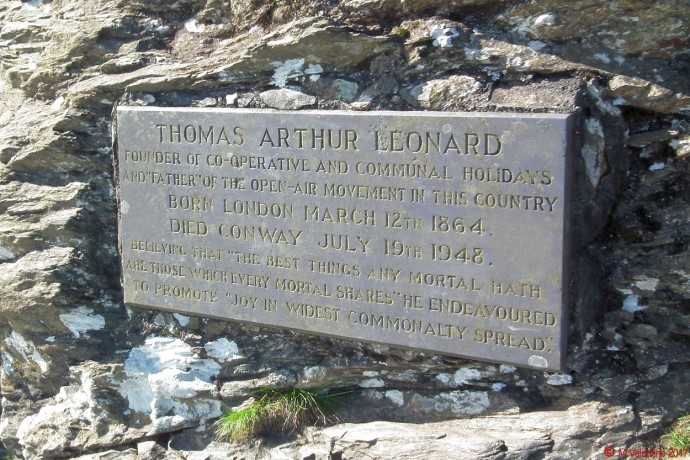 The Leonard memorial tablet.