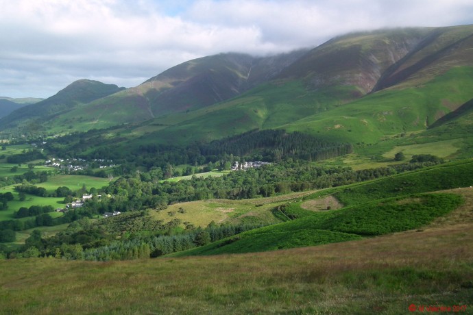 Dodd and Skiddaw from Latrigg.