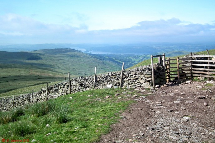 Windermere from flanks of Yoke.