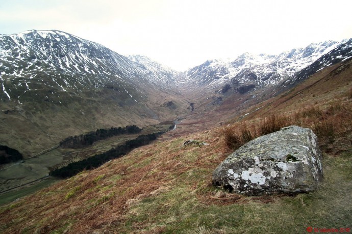 Grisedale Valley from higher up on the Hole-in-the-wall path: -