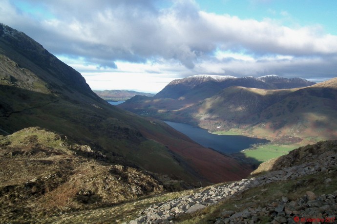 Grasmoor from Scarth Gap.