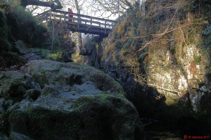 One of several bridges across Aira beck.