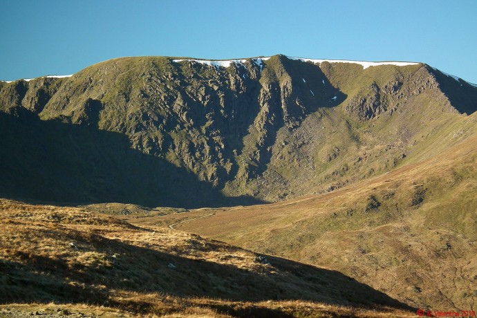 Helvellyn close-up.