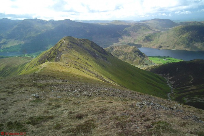 Whiteless Pike & Rannerdale Knotts.