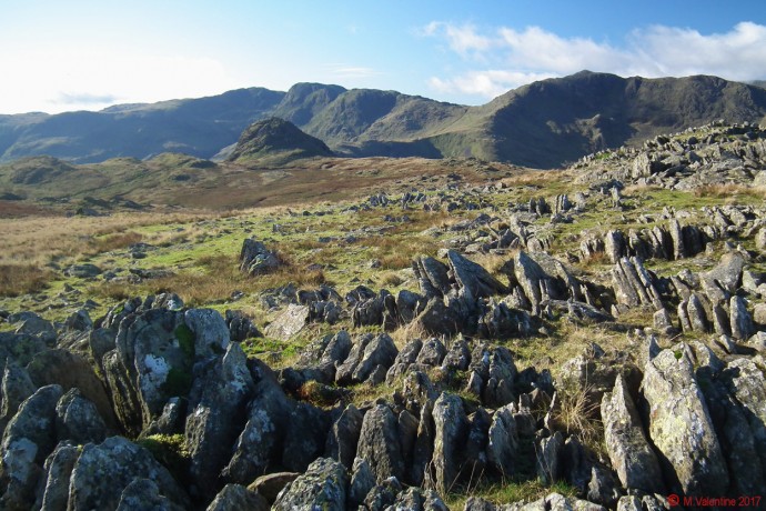 Crinkle Crags & Bowfell.