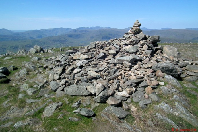 Great Rigg summit view.